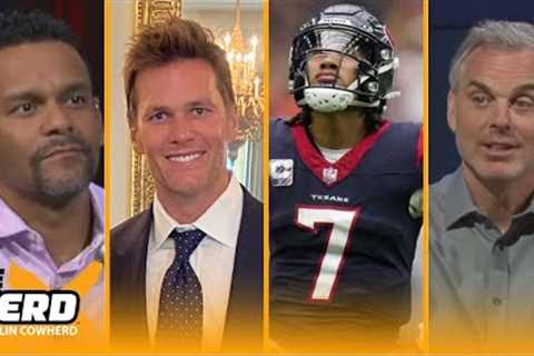The Herd | Colin and Jason DEBATE Tom Brady jokingly wagers one of his SB rings with C.J. Stroud