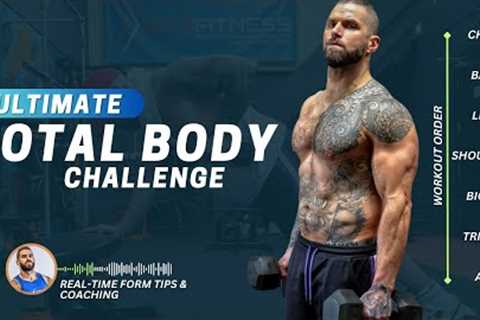78 min Ultimate Full Body Dumbbell Workout Challenge (perfect at home or the gym)