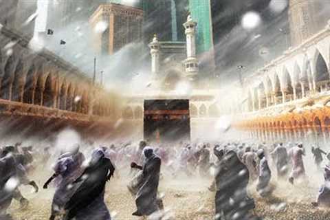 Biblical hailstorm hits Saudi Arabia! The World is in shock!