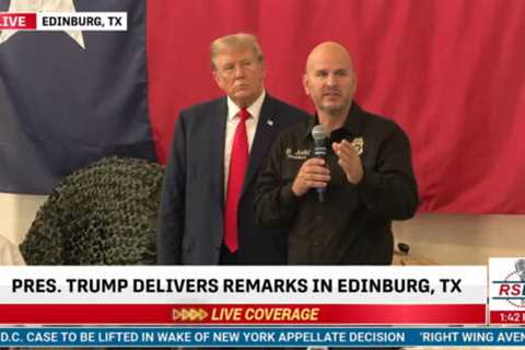 President Trump Shows Selflessness and Appreciation by Serving Thanksgiving Dinner to Border Patrol ..