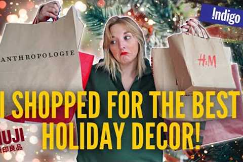 🎄The Best Holiday Decor Shops! | Shop With Me: Christmas Edition ✨