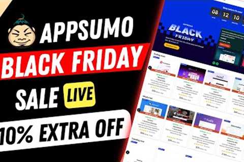 Appsumo Black Friday Deals 2023 Live🔥- Get 98% Off on Best Software Lifetime Deals