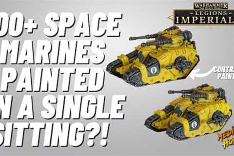 Speed Paint your Legions Imperialis infantry(plus bases!) in a single day! #legionsimperialis