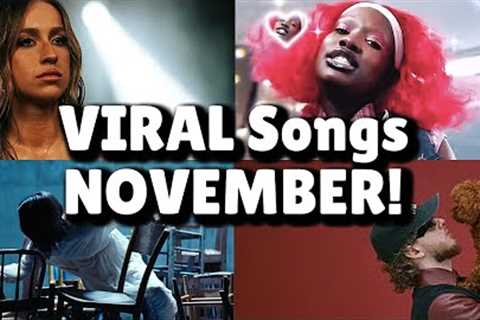 Top 40 Songs That Are Buzzing Right Now On Social Media! - NOVEMBER 2023!