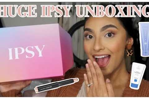 HUGE IPSY UNBOXING ♡ Glam Bag, BoxyCharm Box + Icon Box