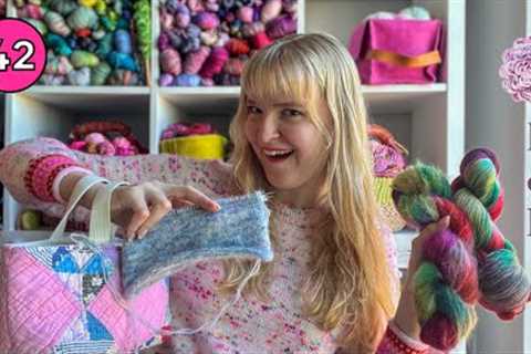 Four FO's | Christmas Collection Drop &amp; Cast Ons | Knitting Podcast Ep. 42
