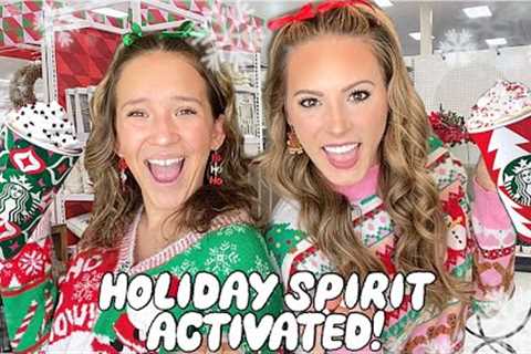 GET INTO THE HOLIDAY SPIRIT WITH US (STARBUCKS, SHOPPING SPREE, MUSIC) 🎄✨🎅🏻