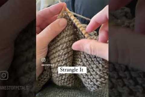 How I knit - you’ll never forget this one 😂 #shorts #knitting #knit #knittingaddict #stitching