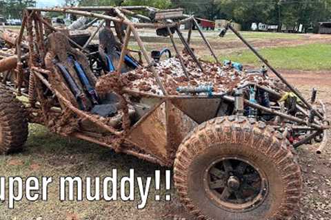 First Real RIP on the MINI TROPHY TRUCK Build!!