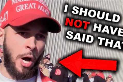 MAGA Man ACCIDENTALLY Tells On Himself