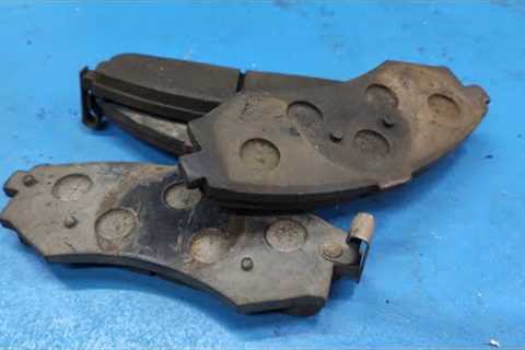 Amazing invention by a first-rate craftsman. Self-made from an old brake pad