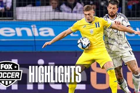 Ukraine vs Italy Highlights | Euro Qualifiers