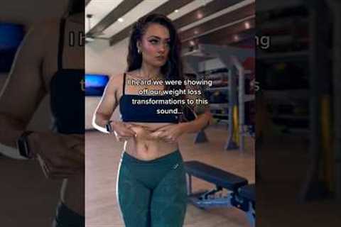 incredible weight loss transformation #weightloss #exercise #glowup #motivation