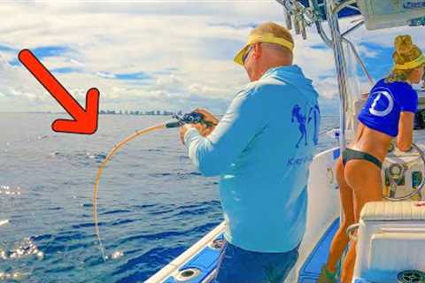 Using MICRO Jigs to Catch BIG Fish! Florida Offshore Fishing