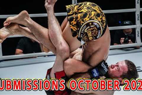 MMA Submissions of October 2023