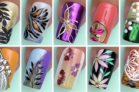 11 Beautiful Nail Art Ideas 2023 | Easy Nail Art For Beginners at Home | New Nails Design Collection