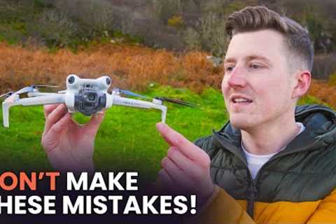 10 ROOKIE DRONE Mistakes YOU MIGHT BE MAKING &amp; How To FIX Them!