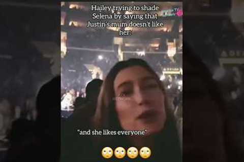 Hailey, are you serious? 💀🤭 #haileybieber #selenagomez #selena