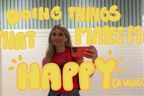 Doing things that make me happy. *a vlog*  ☺️ bookshop, nails, shopping ect