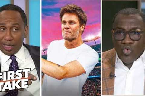 FIRST TAKE | Tom Brady issues harsh take on 'mediocre' state of NFL - Stephen A. &amp; Shannon react