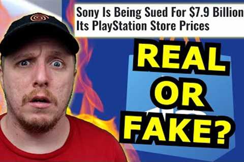 PlayStation is being sued for $7.9 BILLION!!