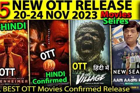 LEO Netflix OTT Release 24-NOV-2023 l New OTT Movies Series Oppenheimer Hindi @Netflix @PrimeVideoIN