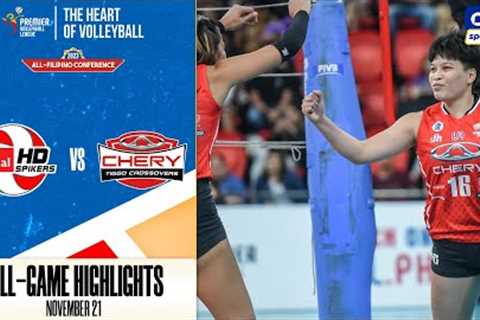 Cignal vs. Chery Tiggo highlights | 2023 PVL All-Filipino Conference - Nov. 21, 2023