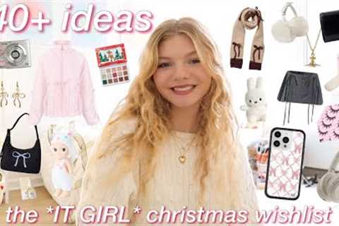 140+ *IT GIRL* CHRISTMAS GIFT IDEAS! ultimate trendy teen gift GUIDE &amp; my christmas wishlist..