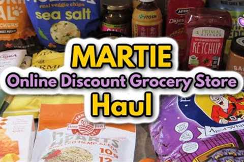 MARTIE Online Discount Food Haul!  Budget Grocery Shopping!