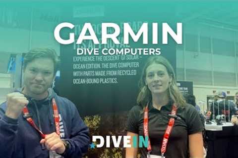 GARMIN booth tour, DEMA 2023 - scuba diving