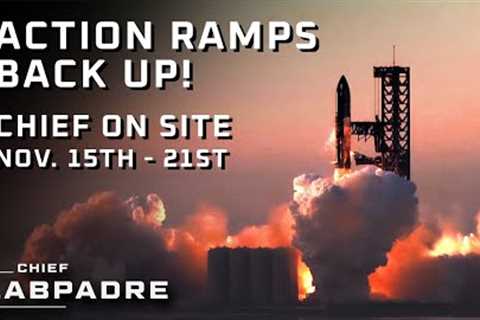 Starbase comes back to life after IFT-2! - Photo Gallery [Nov. 15th - 21st]