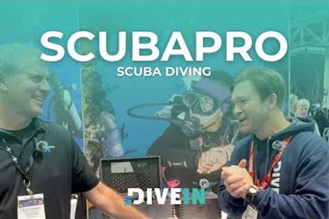 SCUBAPRO booth tour, DEMA 2023 - scuba diving