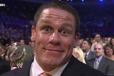 The Rock WWE Hall of Fame Interaction [2008]