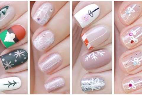 Minimalist Nail Designs Fun &amp; Easy Christmas Nail Art Compilation!