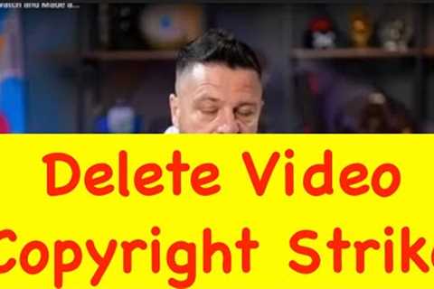 Roman Sharf Deletes Video &amp; Copyright Strikes Negative Opinions | Why?