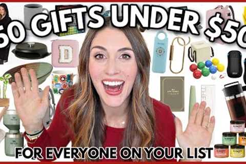 50 Gifts Under $50 for everyone on your list (you've gotta see these!)