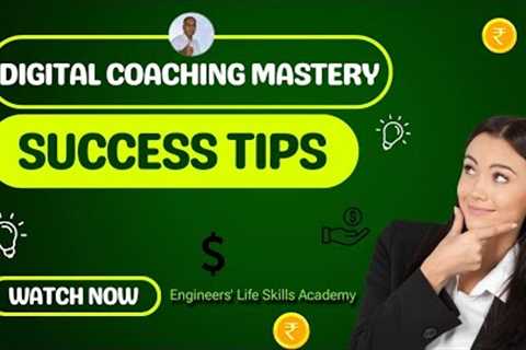 Supercharge Your Engineering Journey with Digital Coaching! Maximize Opportunities &amp; Achieve..