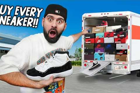 Buying Every Crazy Sneaker I Find In 24 HOURS!!