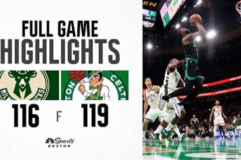FULL GAME HIGHLIGHTS: Boston Celtics vs. Milwaukee Bucks | November 22, 2023