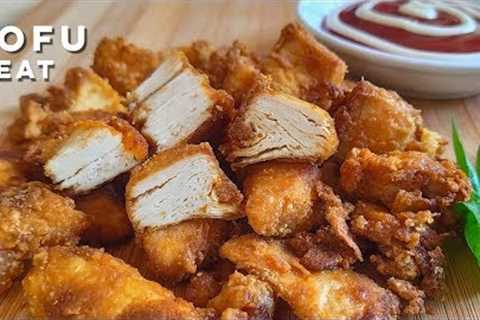 Tofu Meat Recipe | How to make Tofu look and taste like Chicken