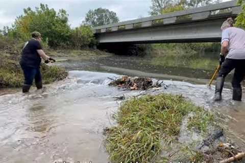 UNCLOGGING CULVERTS/BEAVER DAMS AFTER RAIN 10/2023