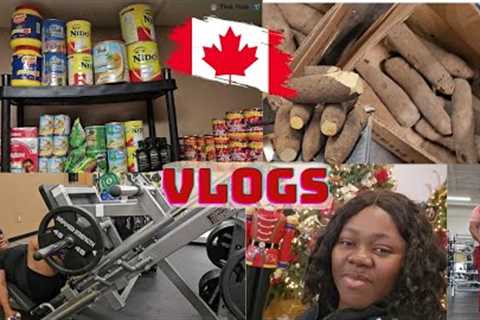 AFRICAN STORES GROCERY SHOPPING | HOSTING MY SUBSCRIBER &amp; HER FAMILY | STARTING FITNESS JOURNEY