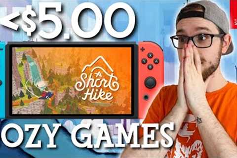 BEST COZY Nintendo Switch Games Worth Playing For UNDER $5!!