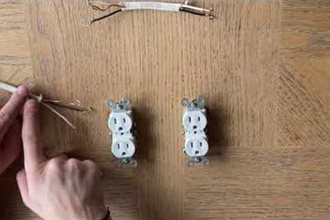 How To Wire Outlets In A Daisy Chain Wire Multiple Outlets Series Receptacle