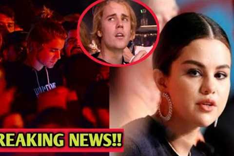 Justin Bieber seen Crying and Remembering his Selena Gomez at a music festival......