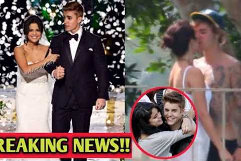 Justin Bieber and Selena Gomez shared a KISS Publicly setting a  base for their Feature together..