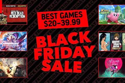 VERY BEST Nintendo Black Friday eShop Sales! 25 Must Play Switch Games!