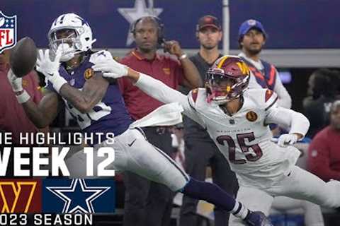 Washington Commanders vs. Dallas Cowboys Game Highlights | NFL 2023 Week 12