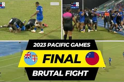 FIJI vs SAMOA ▷ FINAL ▷ Rugby League 9s - 2023 Pacific Games (Highlights)