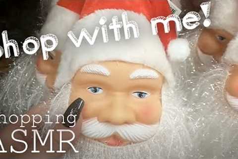 ASMR Christmas Shop with me! (🎧 soft spoken, voiceover, blanket scratching)